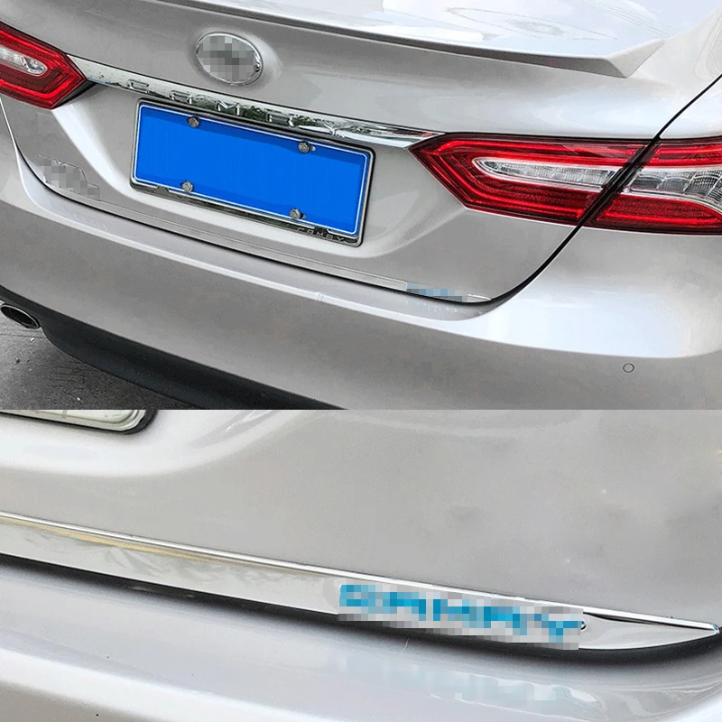 Авто-Стайлинг наклейка из нержавеющей стали для Toyota Camry XV70 2017 2018 внешняя и
