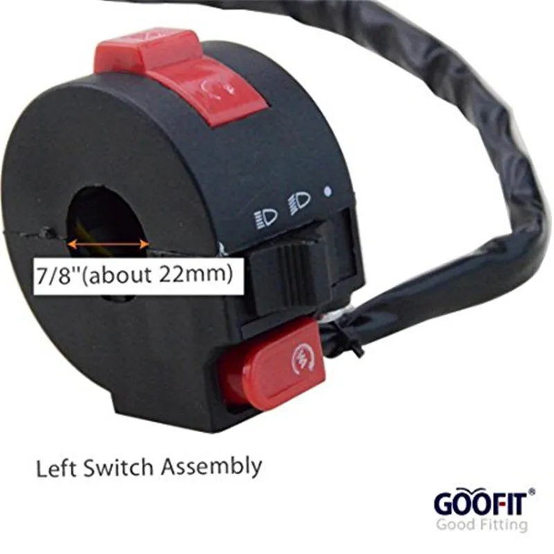 Left Switch в сборе для квадроциклов 50cc 70 cc 90cc 110 125cc 150cc Quad 4 Wheelers Taotao SunL Coolster I060-011 |