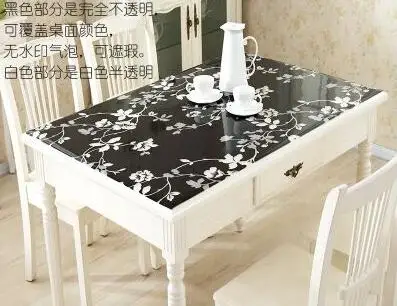 Таблица коврики ПВХ мягкий Стекло скатерти скатерть 1 мм|pvc tablecloth|pvc soft glasssoft glass |
