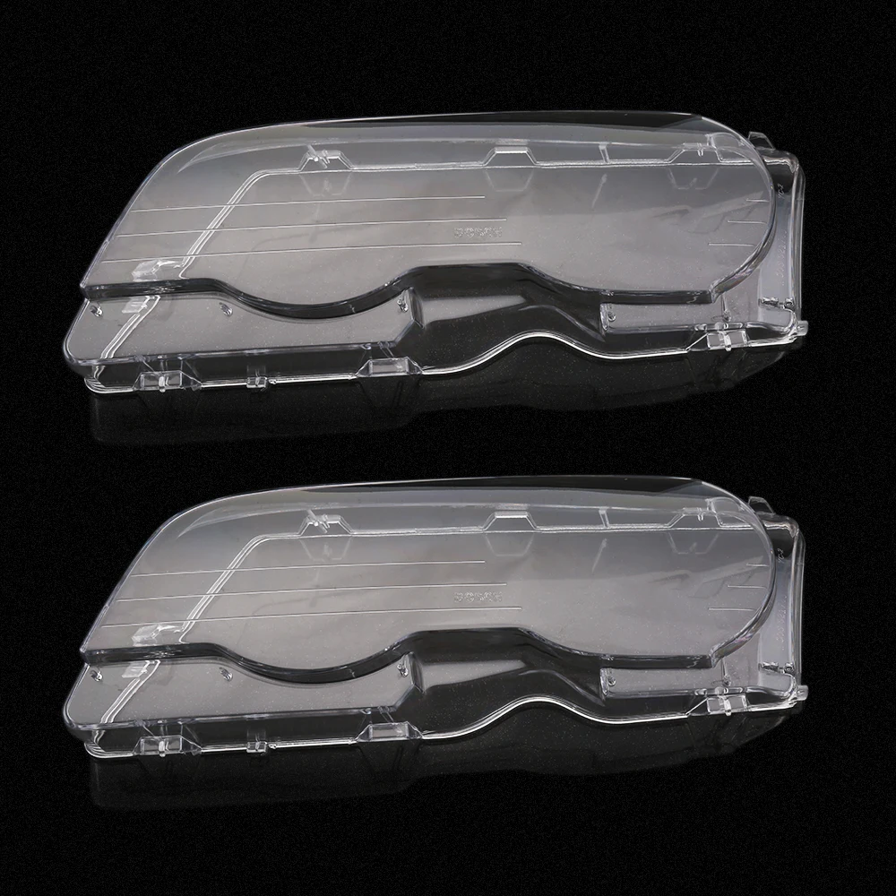 1 пара слева и справа фар линза фары объектив прозрачные линзы автомобиля крышка