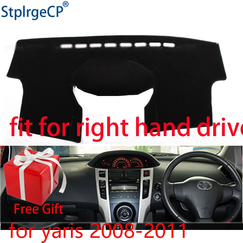Коврик для приборной панели автомобиля Toyota Yaris 2008 2009 2010 2011|Наклейки на автомобиль|