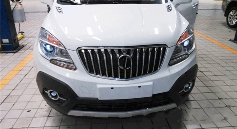 Для Opel Mokka 2012 2013 SNCN реле сигнала поворота желтого цвета Водонепроницаемый ABS автомобиль DRL 12 В светодиодный светильник дневного света Дневной светильник