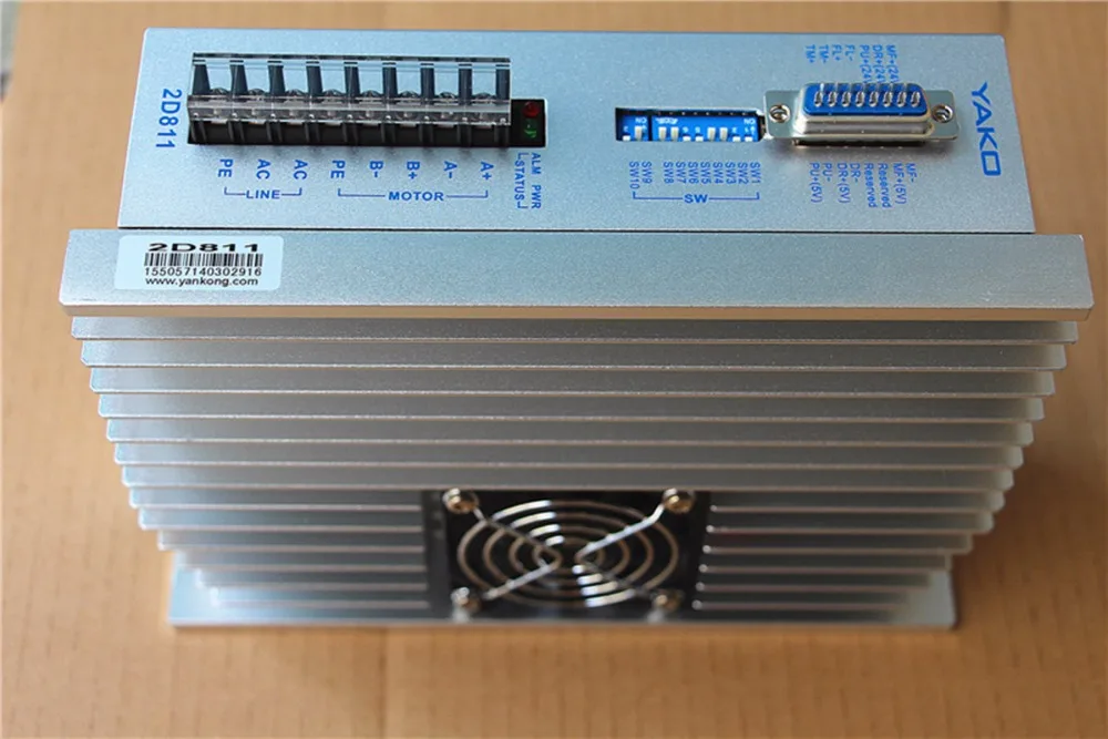 2D811 YAKOTEC NEMA42 NEMA52 2 фазный Драйвер шагового двигателя 110VAC 8A маршрутизатор с ЧПУ|cnc