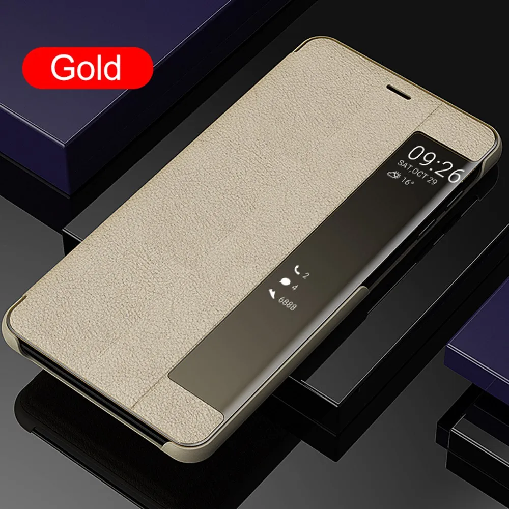 Чехол KISS с окошком и Откидывающейся Крышкой, чехол для телефона huawei Y6 Honor 8X, кожаный чехол для huawei P Smart Plus Nova 3 3i Funda Capa