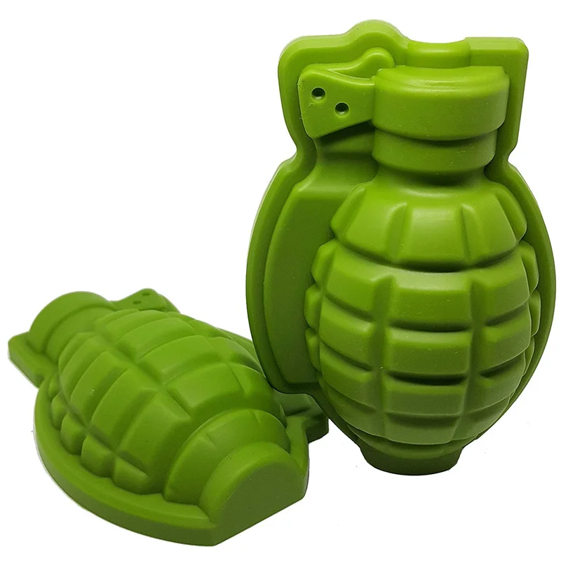 3D граната силиконовая форма для льда кубики льда|silicone ice cube mold|molde siliconeice mold silicone |