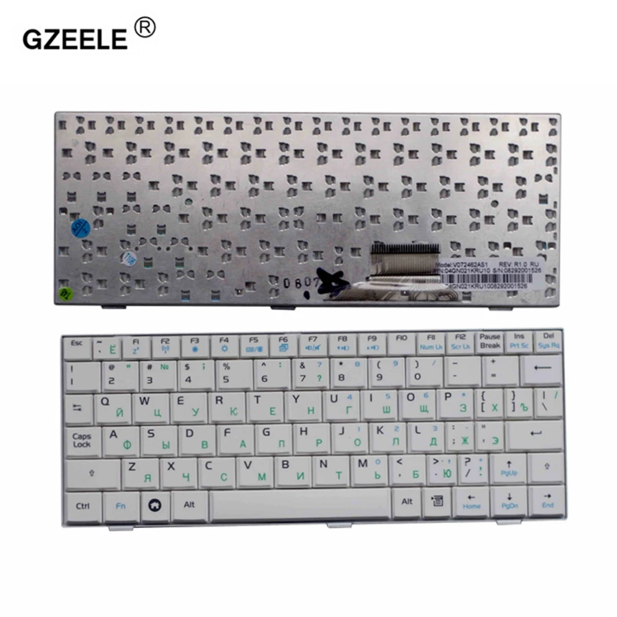

Русская клавиатура GZEELE для ноутбука ASUS EeePC EPC700 EPC900 EPC 900 900HD 900A 901 902 EPC 700 700HA 701SD 900 702 2G 4G 8G RU
