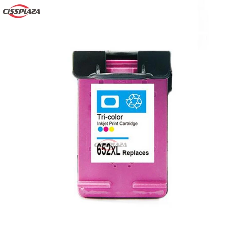CISSPLAZA 1 шт. совместимый с hp652 652XL цветной чернильный картридж для Deskjet 1115 1118 2135 2136 2138