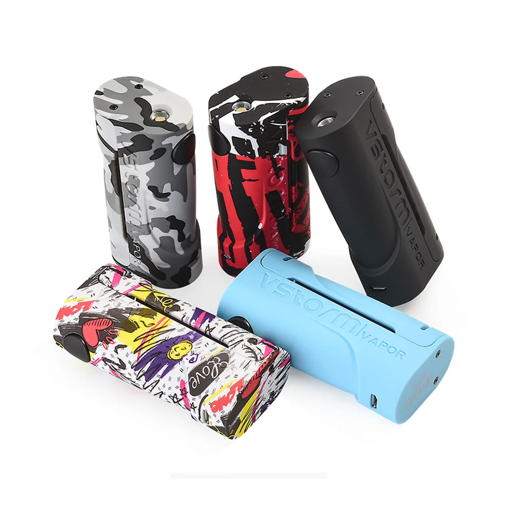 Новый оригинальный испаритель Storm ECO Box Mod Max 90 Вт граффити цветной режим байпаса 510