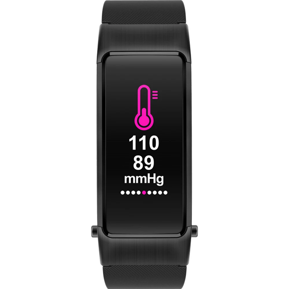 Черный Умный Браслет B31 с bluetooth-гарнитурой, смарт-браслет, наручные часы с музыкальным управлением, шагомер, монитор сна, Смарт-часы - Цвет: Черный