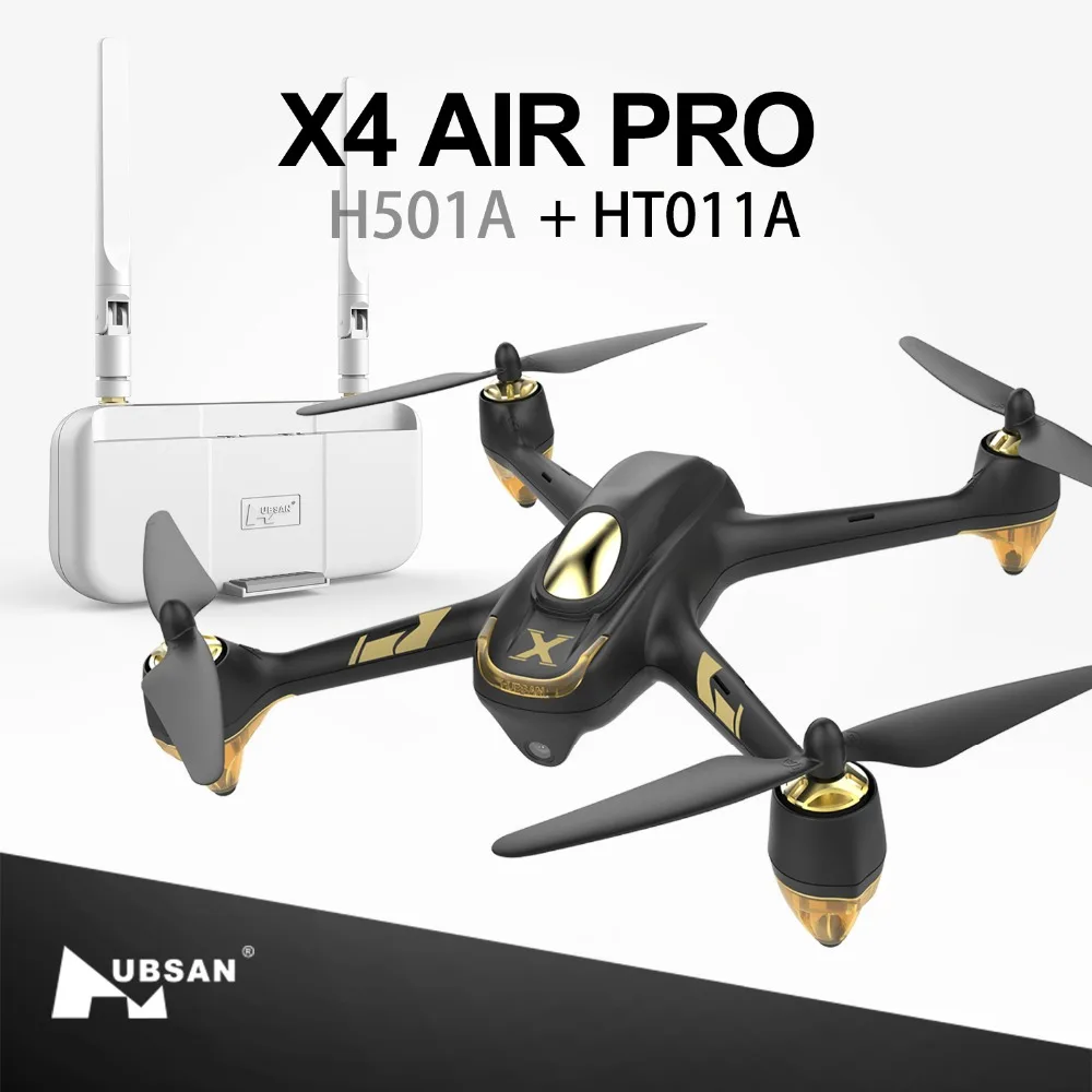 Hubsan H501A X4 wifi бесщеточный FPV приложение совместимый RC Безголовый Квадрокоптер Дрон