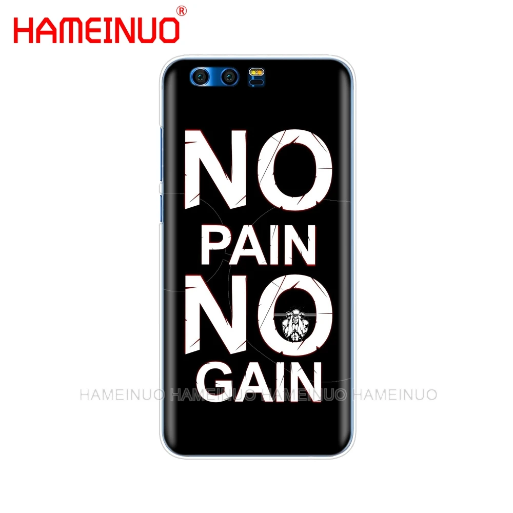 HAMEINUO без боли Нет усиления тренажерный зал и фитнес-цитатой изображением бегущей