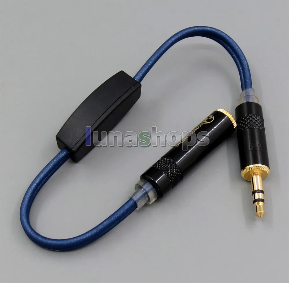 0ohm-220ohm чистого серебра 3,5 мм для мужчин и женщин Регулируемый резисторный кабель для Etymotic ER4 JH24, и т. Д. LN005475