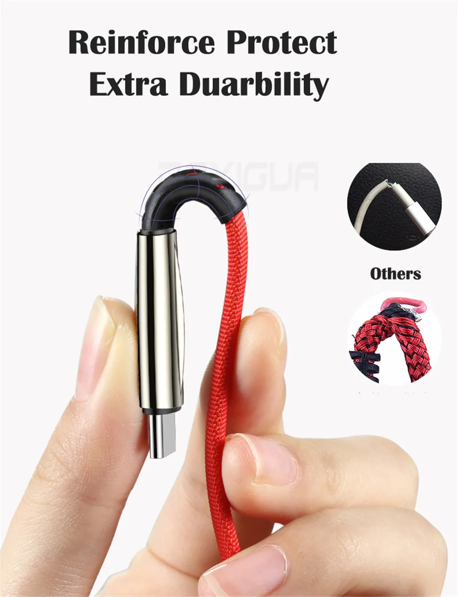 Кабель Micro usb type C для быстрой зарядки, адаптер type-C, зарядное устройство для мобильного телефона, usb c для samsung, xiaomi, Android, кабель для передачи данных, шнур для телефона