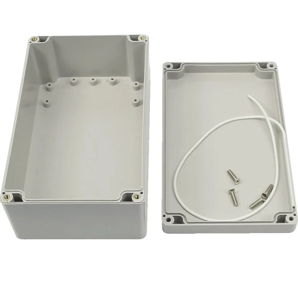 Серо белый водонепроницаемый пластиковый корпус 200*120*75 мм|enclosure waterproof|enclosure