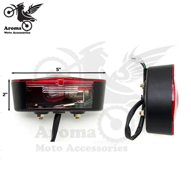 

free shipping moto Professional modification accessorie LED motorcycle brake light for yamaha honda suzuki tail lights universal