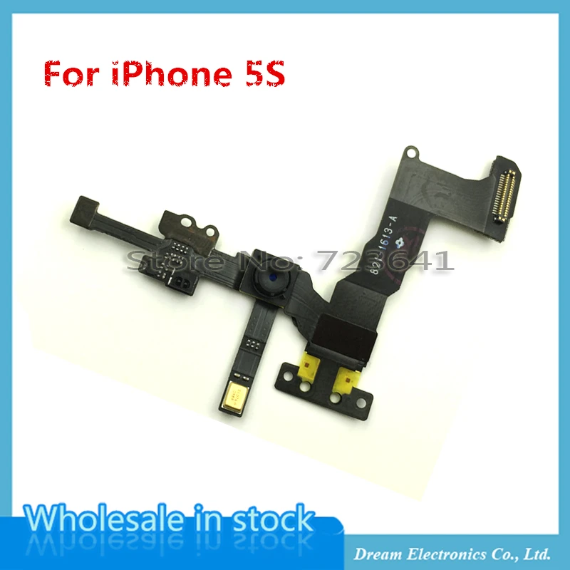 Фронтальная камера для iPhone 5 шт./лот маленькая с датчиком приближения гибкий