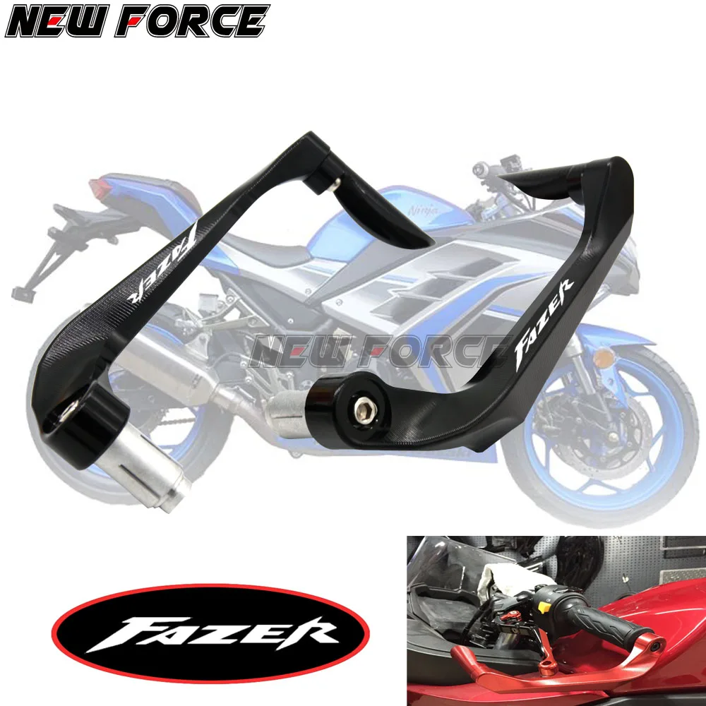 Universal 7/8&quot 22mm Motorcycle Handlebar Brake Clutch Levers Protector Guard For YAMAHA FZ6 FAZER 2004-2008 | Автомобили и