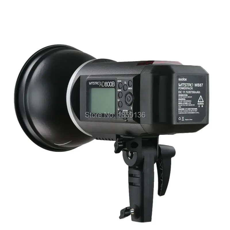 2x Godox Wistro AD600B ttl Speedlite наружная вспышка камеры GN87 2 4 г X1T-C передатчик Bowen крепление