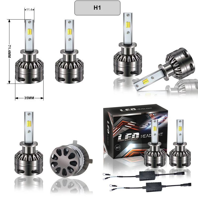 H7 светодиодный лампы H1 H4 HB3 9005 H8 H11 9006 HB4 9012 HIR2 H16 H3 двойной Цвет фары автомобиля Light 3000 K 6000 K 12 V противотуманных фар авто