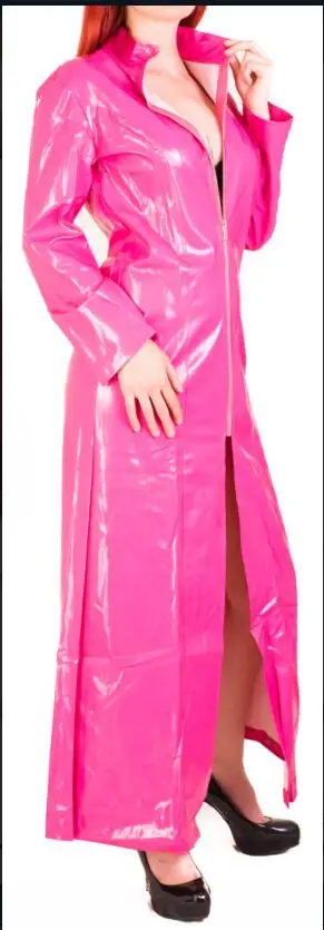 Искусственная кожа БДСМ фетиш платья латекс Wetlook ПВХ сексуальные костюмы Сексуальная Униформа Нижнее белье эротический клуб Хэллоуин плащ костюм