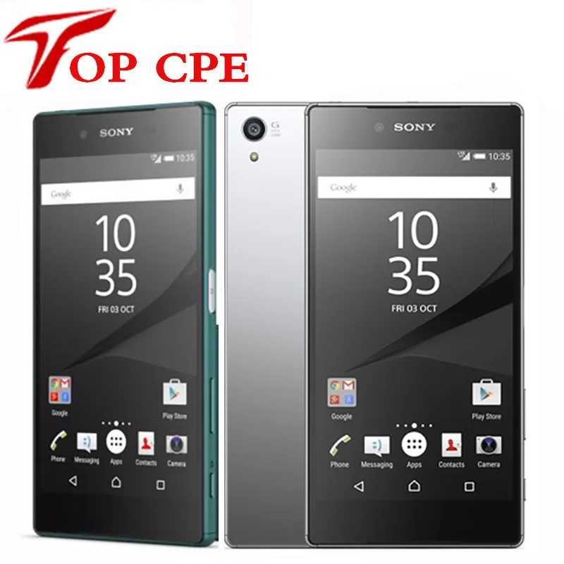 sony Xperia Z5 E6653 rom 32 Гб ram 3G GSM WCDMA 4G LTE 23 Мп Android Восьмиядерный 5,2 дюймов разблокированный мобильный телефон Smartsphone
