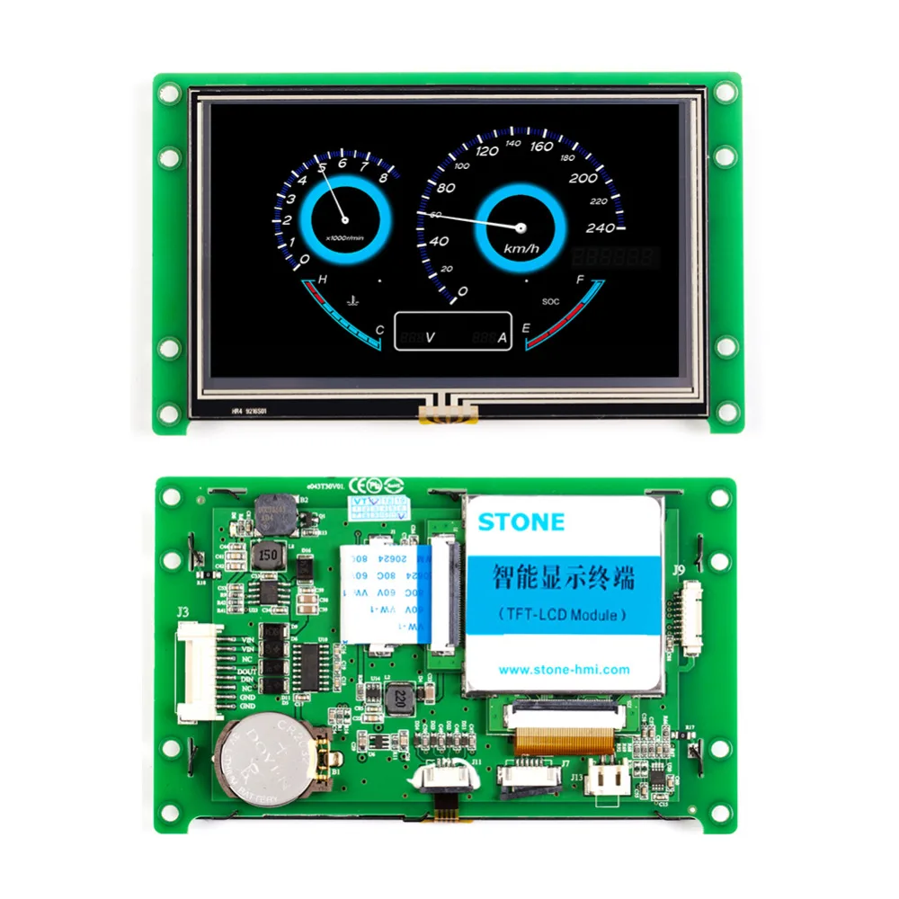 

4.3" Full Color TFT With High Brightness And Wide Voltage
