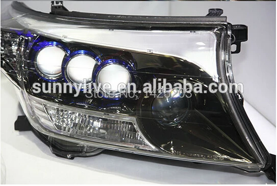 2008-2013 год для Toyota Land Cruiser LC200 FJ200 светодиодный светильник хромированный корпус с