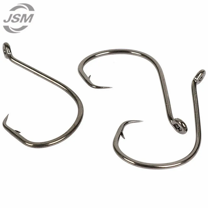 JSM 160 шт. 7384 рыболовные крючки из высокоуглеродистой стали набор крючков для