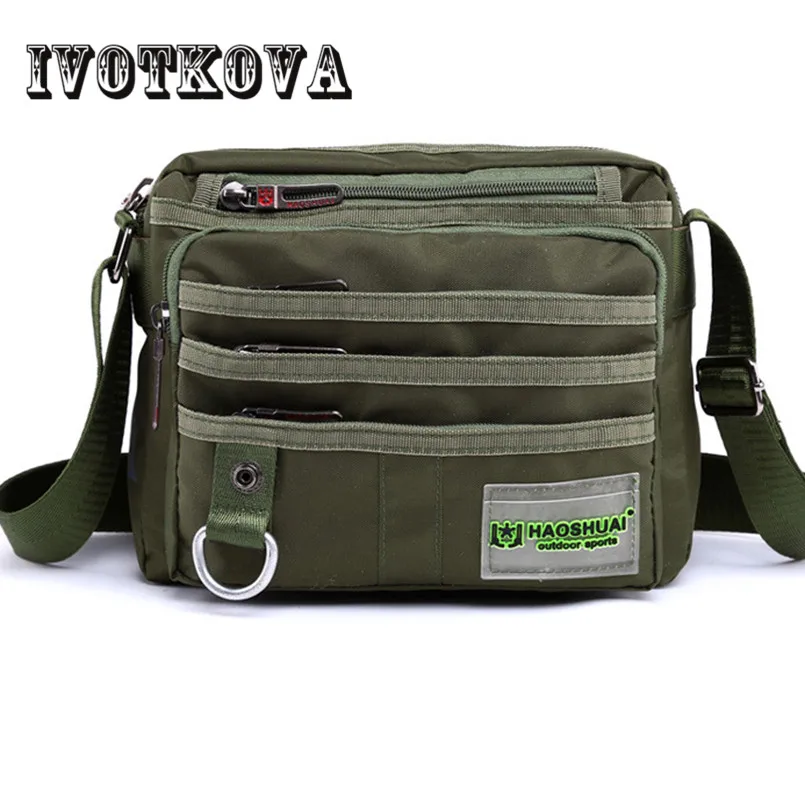 Men Nylon Bag New Fashion Men's Shoulder& Crossbody Bags High Quality Casual Messenger Bag Men's Travel Small Bags