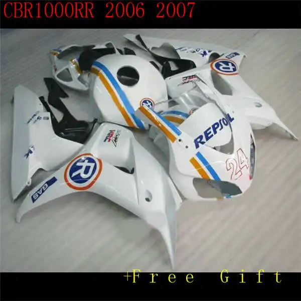Литье под давлением лидер продаж комплект обтекателей для Honda CBR1000RR 2006 2007 CBR 1000RR 06