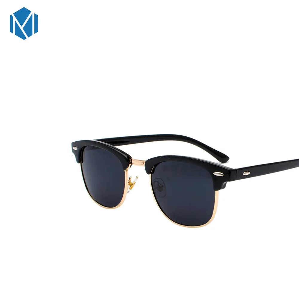 Классические женские поляризационные солнцезащитные очки без оправы с большой