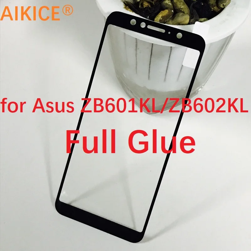 

ZB602KL Tempered Glass Full Cover Screen Protector For Asus Zenfone Max Pro M1 ZB601KL Tempered Glass Full Glue Protective Film