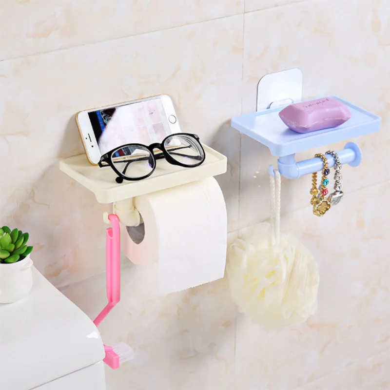 4 цвета многофункциональная бесшовная Выдвижная коробка для салфеток ванной