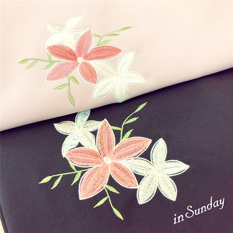 Mzar 2017 новая мода империи line карандаш бад вышивка цветочные девушки юбки летом