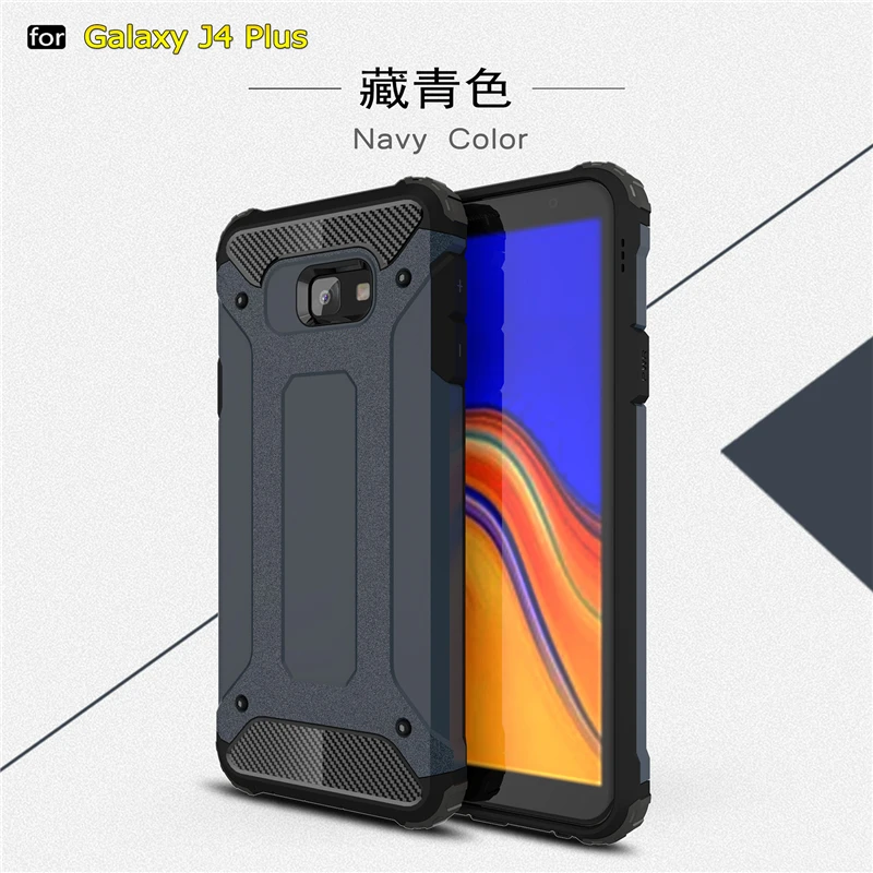 Для samsung Galaxy J4 Prime чехол противоударный защитный резиновый для телефона Plus