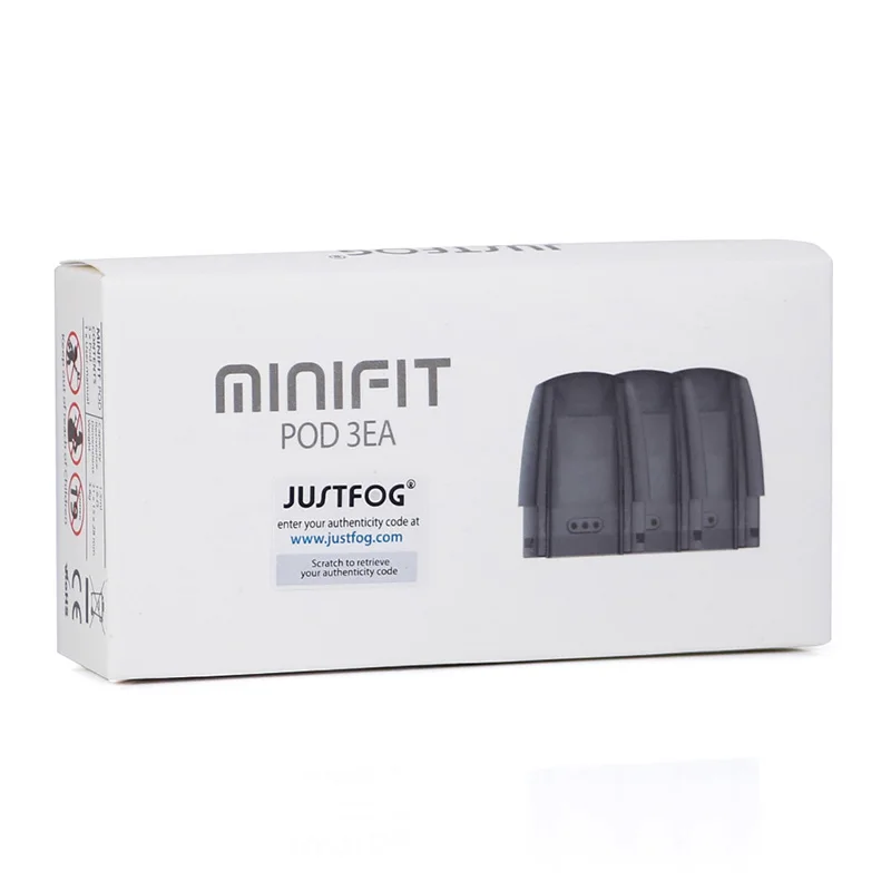 Новейшая версия! JUSTFOG Minifit Pod/керамический Pod 3 шт 1,5 мл для JUSTFOG minifit стартовый комплект Электронная сигарета Acces