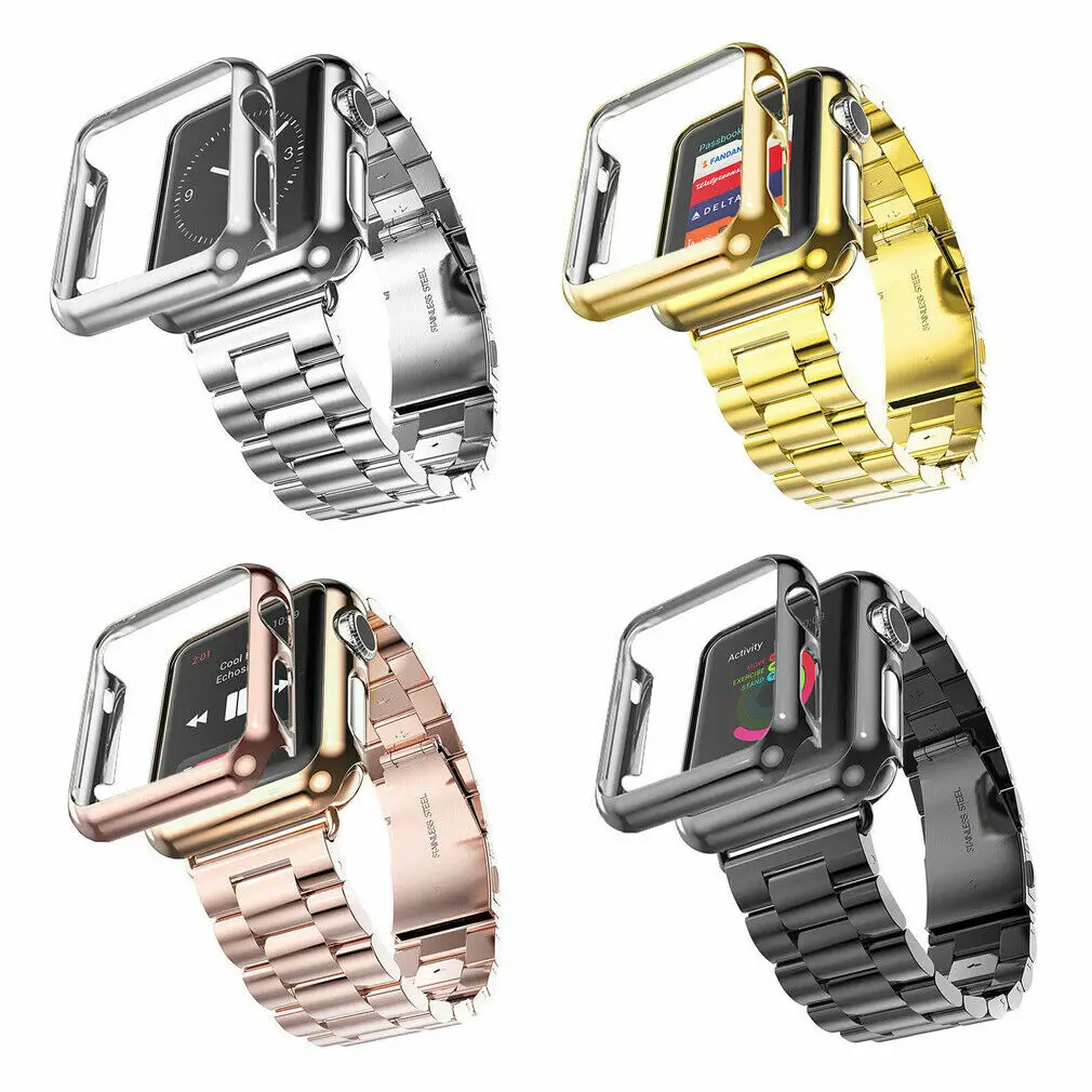1 шт 38 мм/42 мм Прозрачный Ультра полный Чехол Защита экрана для Apple Watch Series 3|Защита