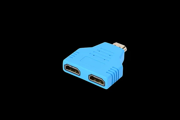 1080P 1 в 2 HDMI сплиттер мужской на 2 женский головной адаптер HDMI мужской на женский