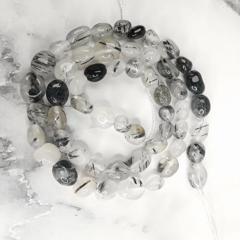 CKKU Jewelry 2019 овальный черный рутиловый кварц бусины для самостоятельного