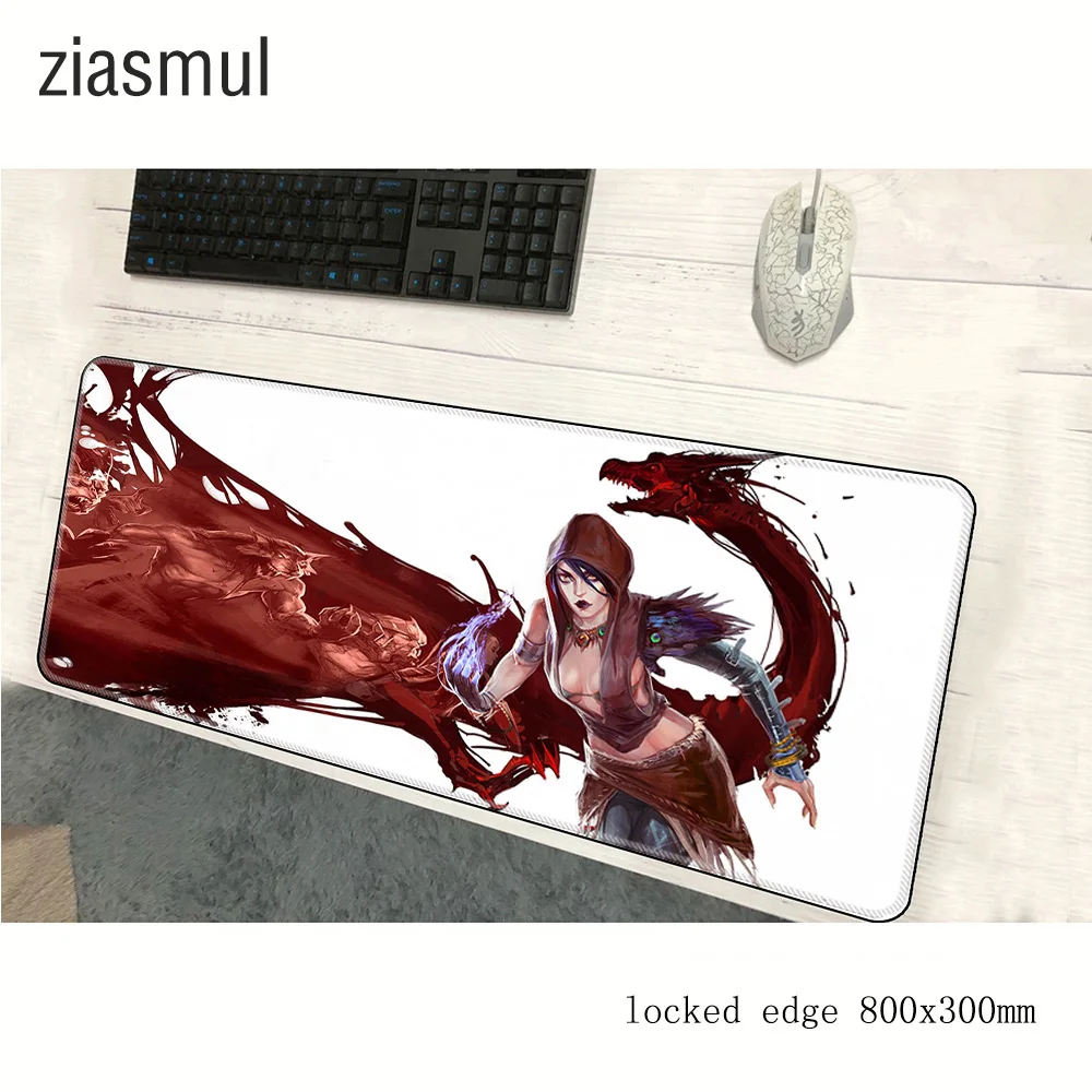 Коврик для мыши dragon age геймер 800x300x3 мм Новое поступление коврик notbook игровой