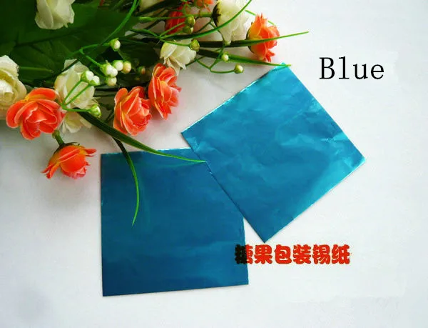 8 см * разноцветная цветная обертка из алюминиевой фольги печатная Оловянная