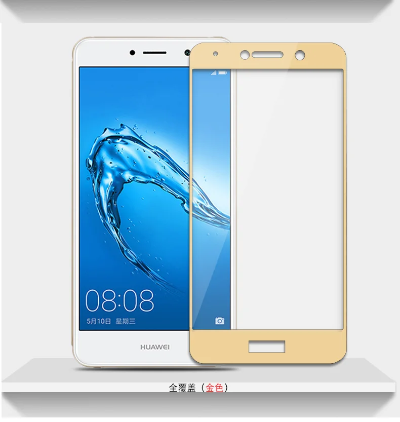 9H полное закаленное стекло для Huawei P10 P9 P8 Lite 2017 Mini Y7 Prime Nova 2i Honor 8 7X 6A 6C Pro Защитная