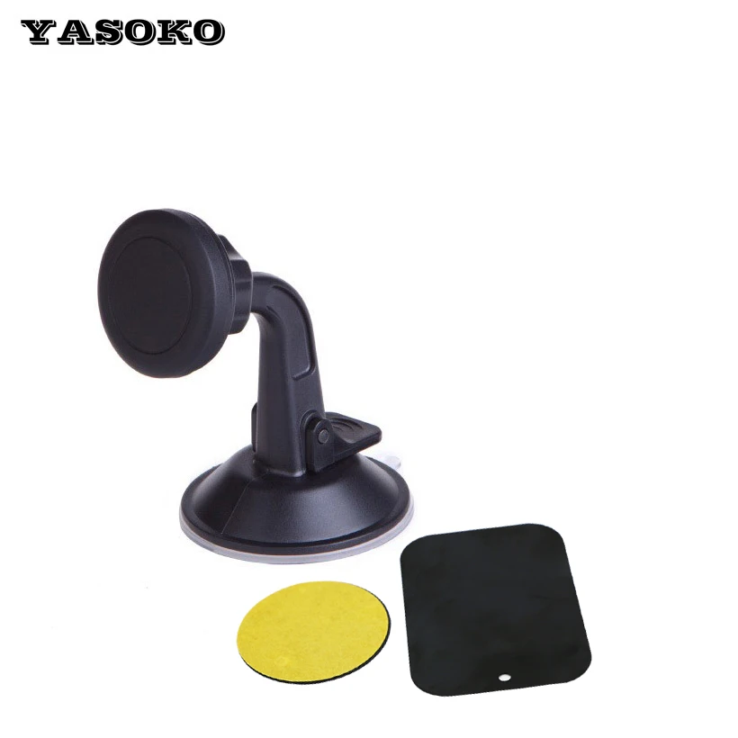 Универсальный магнитный автомобильный держатель YASOKO для телефона с вращением на 360 градусов с вентиляционным отверстием, GPS, автомобильный держатель для мобильного телефона, автомобильный комплект для Iphone Samsung