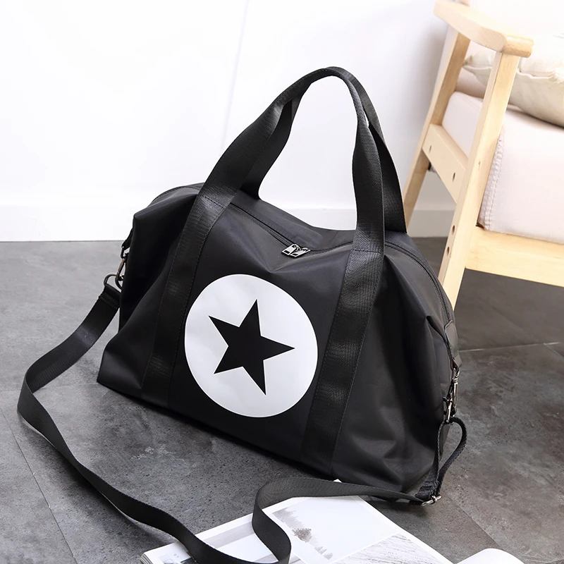 Women Travel Bag Water Resistant Female Purses Ladies Luggage Duffel Handbag For Trip New Tourist Star Printed Crossbody Bolsas | Багаж и