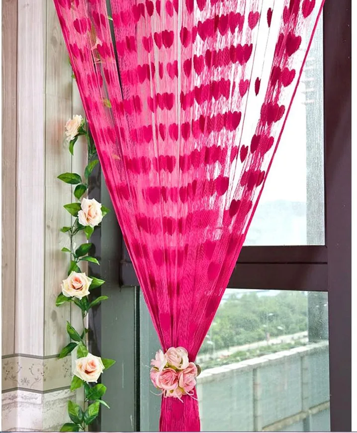 1*2 Корейская гостиная перегородка занавески Свадебные Декоративные Любовь