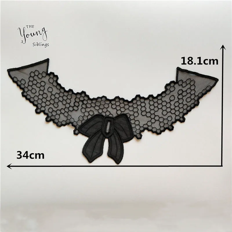 YL1277 Изысканное кружевное платье для невесты с вышивкой и кружевным воротником, аксессуары для одежды для скрапбукинга - Цвет: YL1277