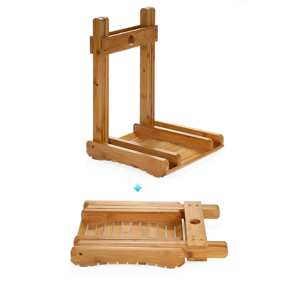 Small Chair Natural Bamboo Folding Chair Folding Stool Mini Chair Portable Chair Collapsible Chaires Folded Seat Small Folding