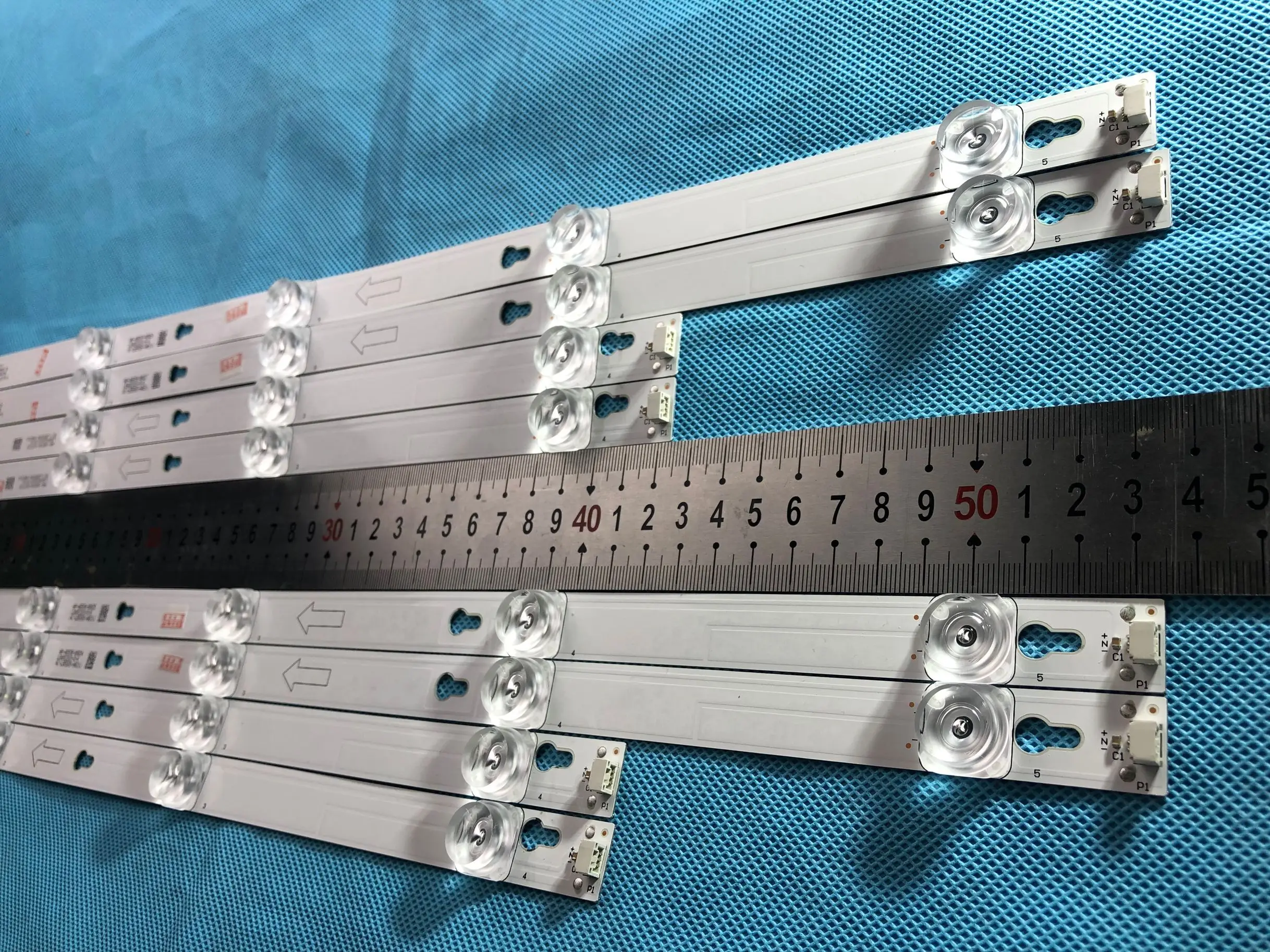 8 шт./лот TCL B55A558U Light Bar 55HR330M05A8 55HR330M04B8 4C-LB5504-HR21J | Лампы и освещение