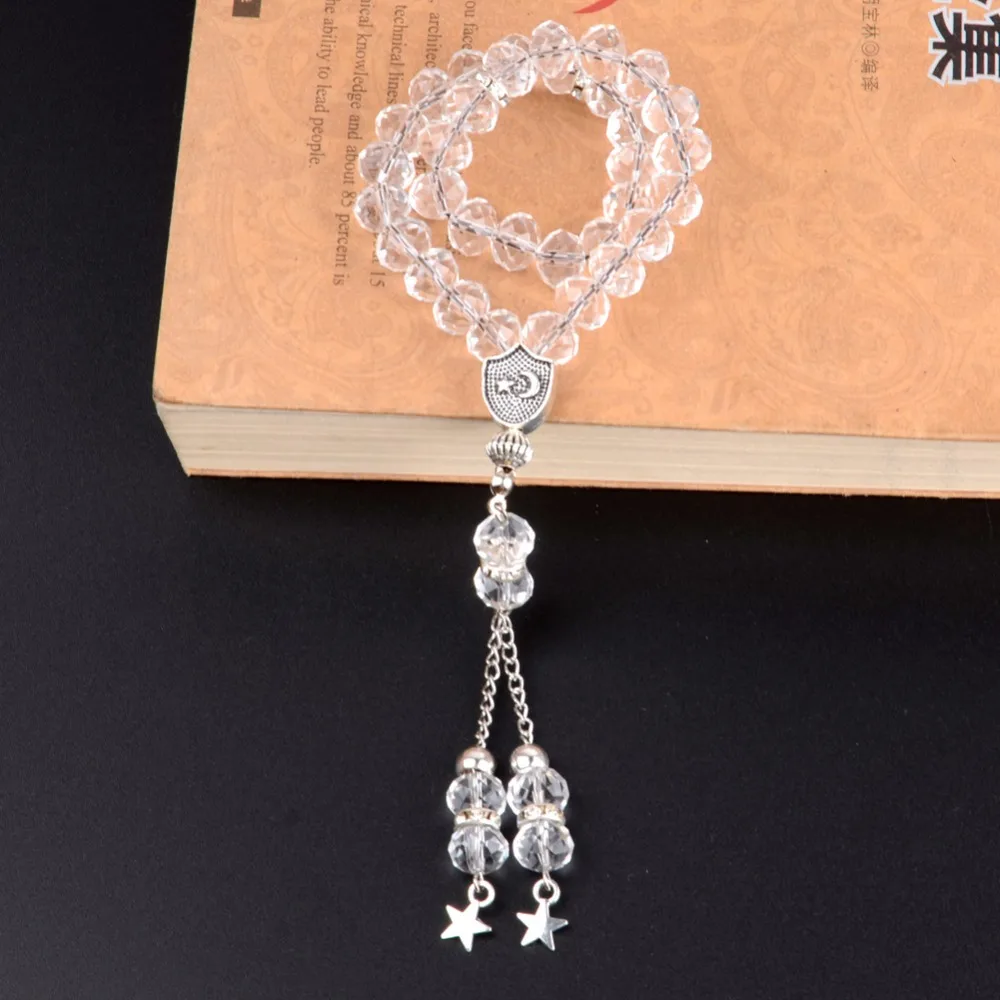 Женские и мужские ювелирные изделия Tasbih браслет ручной работы 33 молитвенные