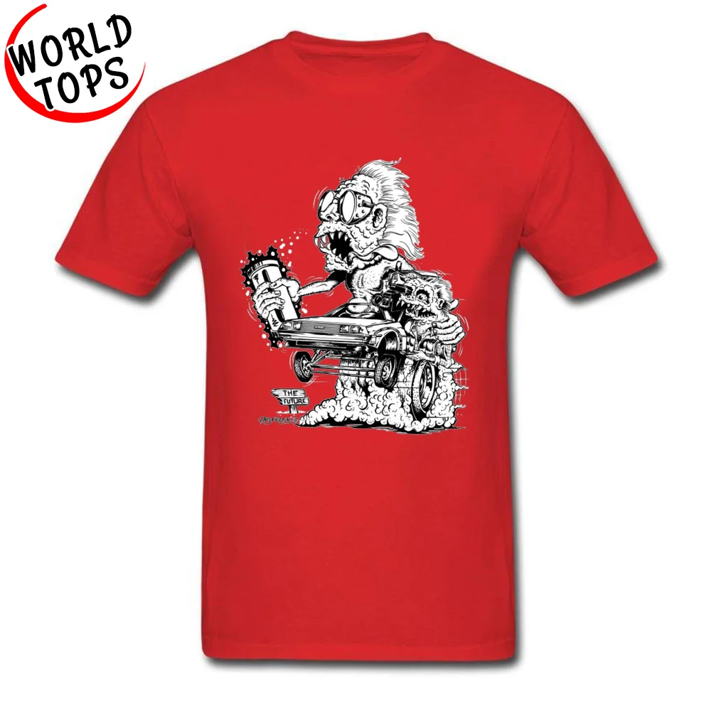 Футболка с принтом Crazy Geek Death Car Skull летние/осенние хлопковые топы круглым